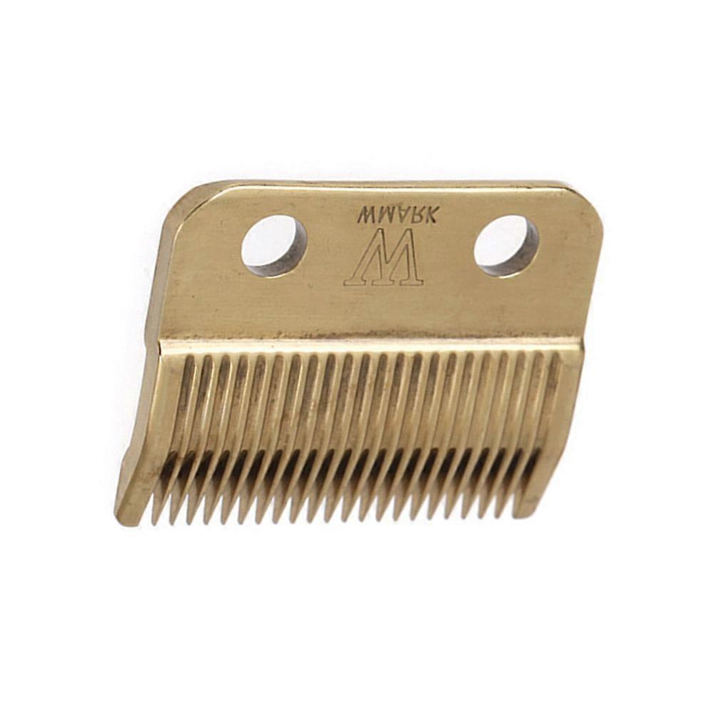 Replace Cutter Head Metal Bottom Clipper Blade for Electric Shaver-Golden