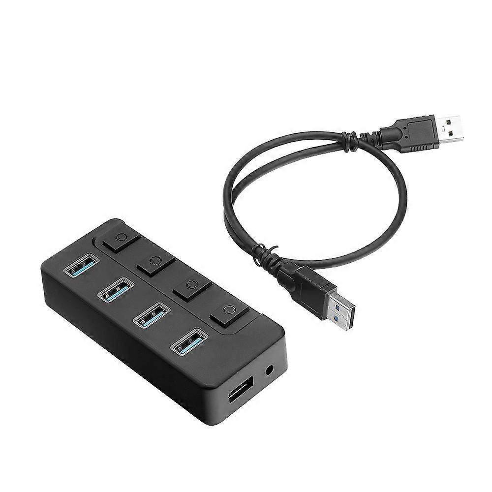 mooie 4 in 1 USB3.0 Splitter met Onafhankelijke Switch Laptop Hub U Disk Mouse Key Extender HUB