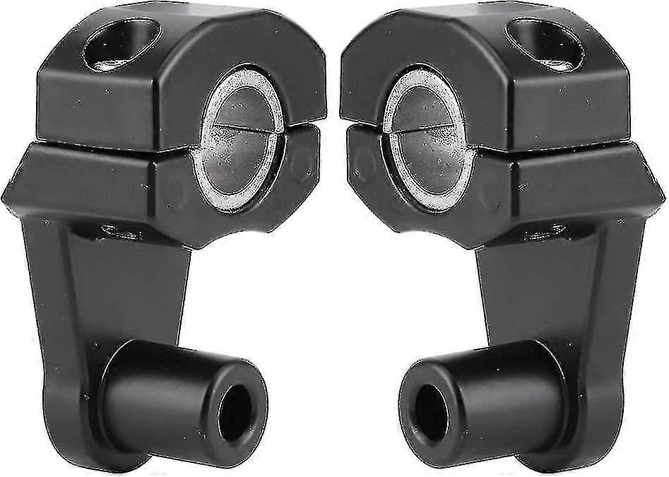 Handlebar Riser Bracket, 2pcs 22mm/28mm Universal Pivoting Motorcycle Handlebar Riser Bracket Clamp Cnc Aluminum Handlebar Risers(2pcs