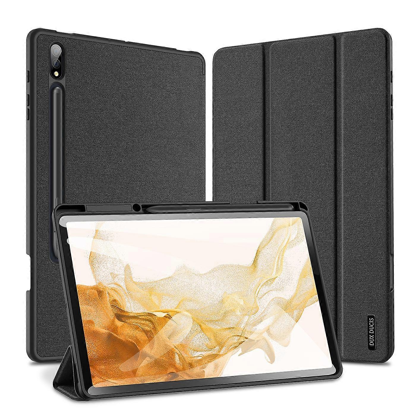 Do skórzanego etui Samsung Galaxy Tab S7 FE / S7+ z serii Domo