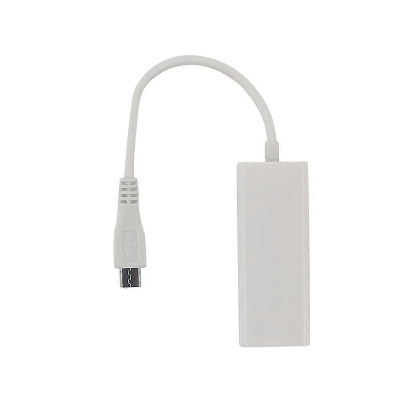 Adaptateur Ethernet Adaptateur Ethernet Micro-USB Carte réseau USB 2.0 vers RJ45 pour USB Zero Ethernet
