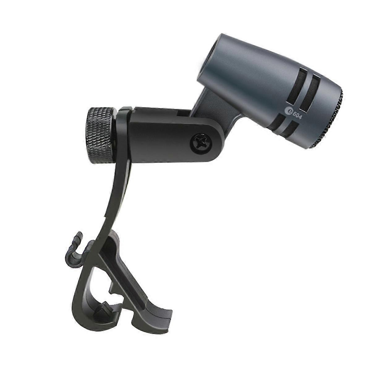 E604 Wired Dynamic Microphone Cardioid Instrument Drum Microphone with Clip Arm Mount Suitable for Drums Instruments