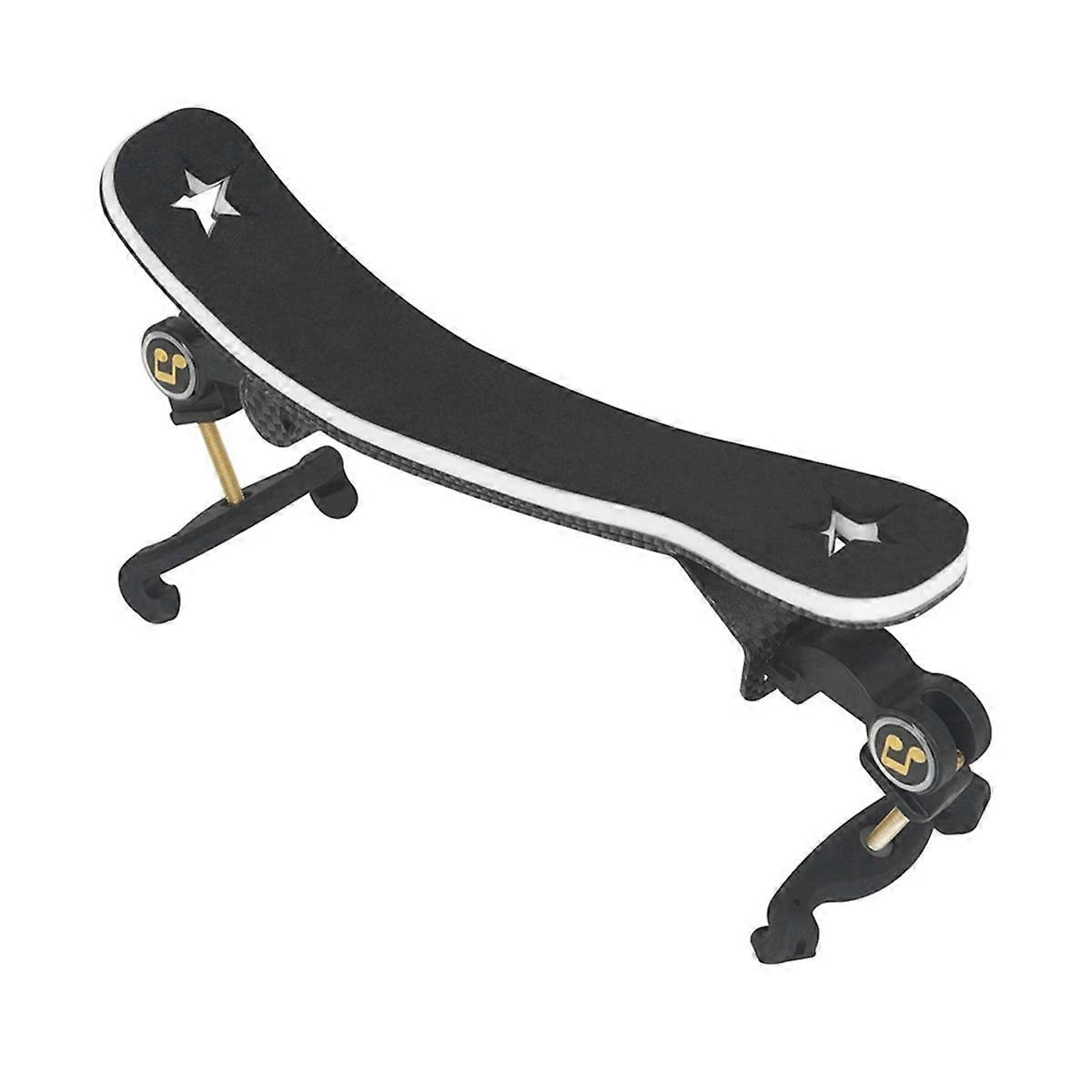 Violin Shoulder Rest 1/2 Aluminum Violin Shoulder Rest Adjustable Height High Quality String Instrument Accessory