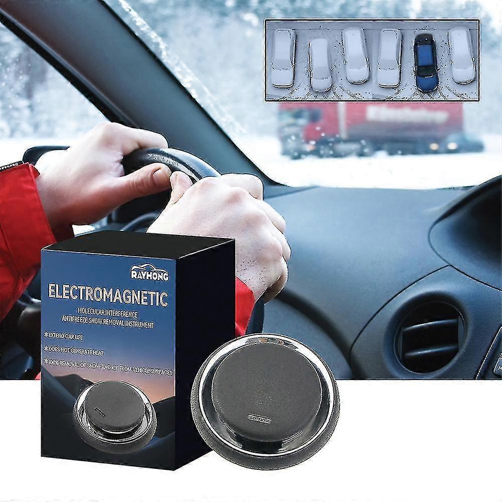 Car Electromagnetic Molecular Interference Antifreeze Snow-Removal Instrument,100% New