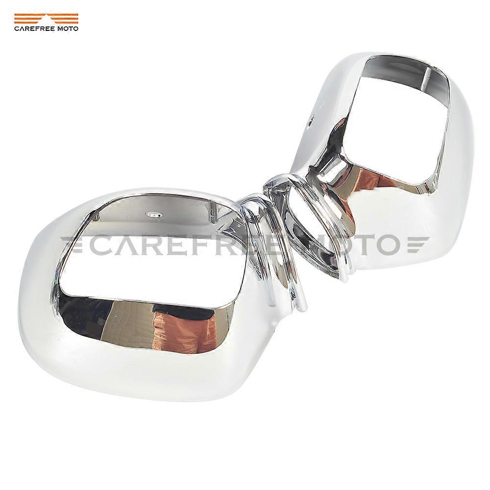 Chrome Motorcycle Rear View Side Mirror Housing Case for Honda GL1800 GOLDWING GL 1800 2001-2011