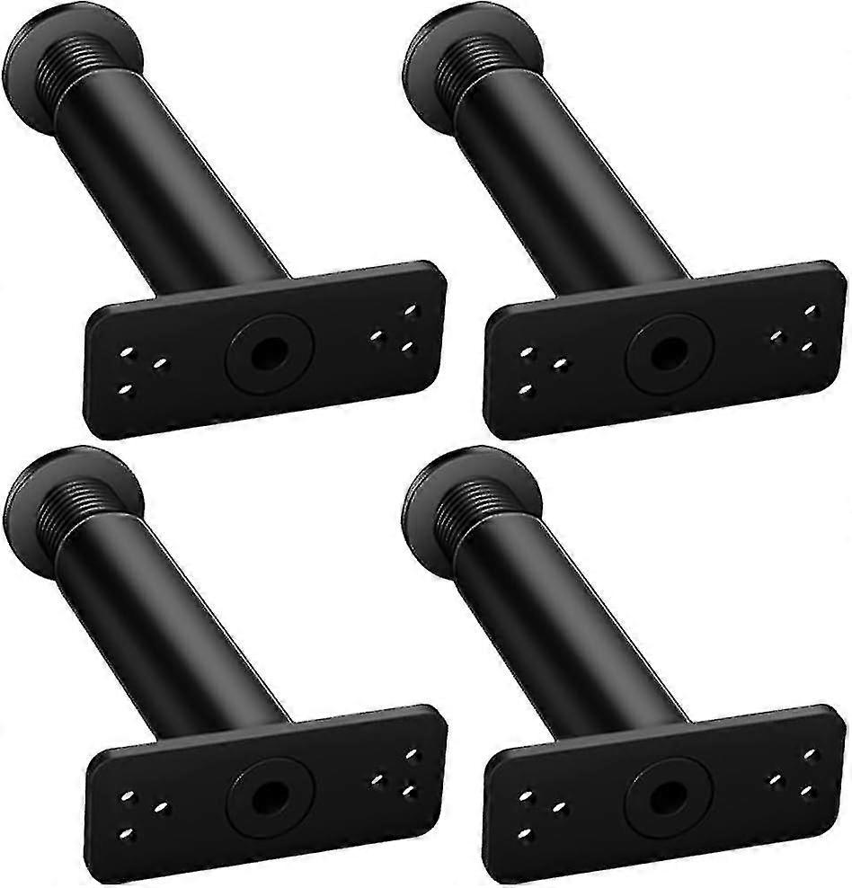 4pcs Bed Support Frame Adjustable Stand Adjustable Metal Bed Frame Sofa Support Adjustable Bed Support Bed Risers Adjustable Bed Frame Legs Bed Legs B