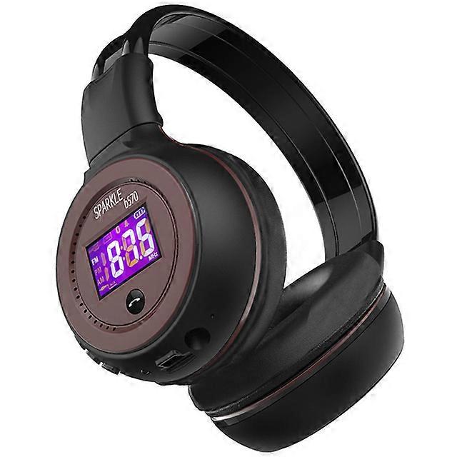 B570 Bluetooth Headphone Wireless Headset HiFi Stereo Foldable Support Micro SD Card AUX Microphone