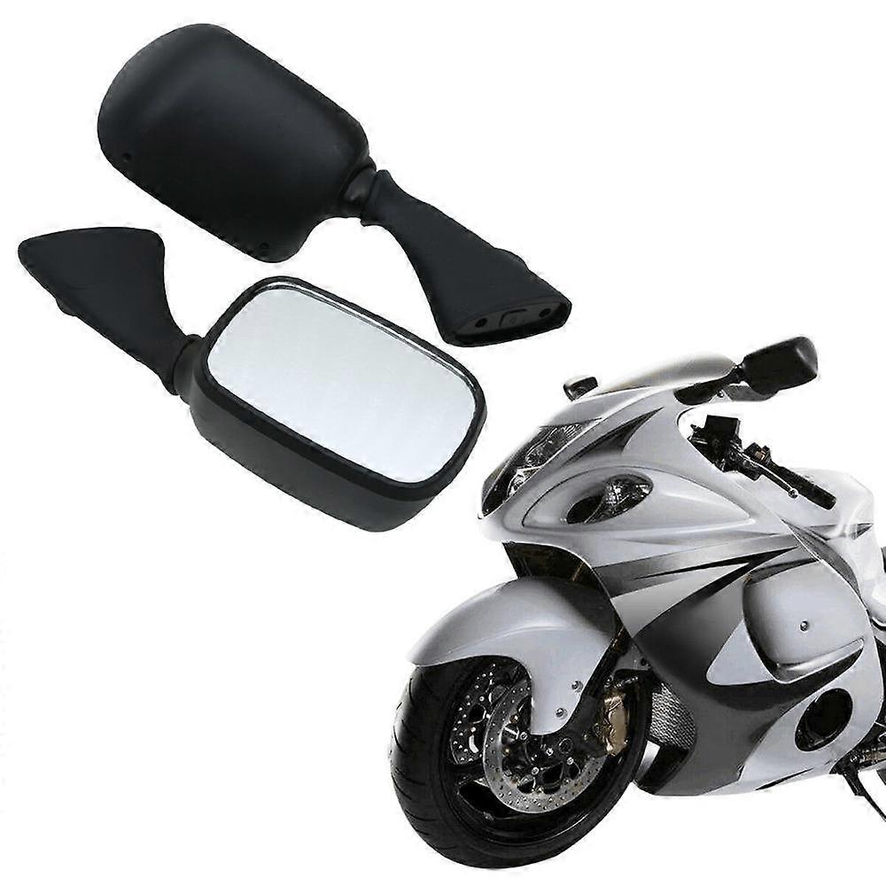 Motorcycle Side Rear View Mirrors For Suzuki Hayabusa GSX1300R GSXR1300 1997-2011 2010 2009 2008 2007 2006 2005 2004 2003 2002