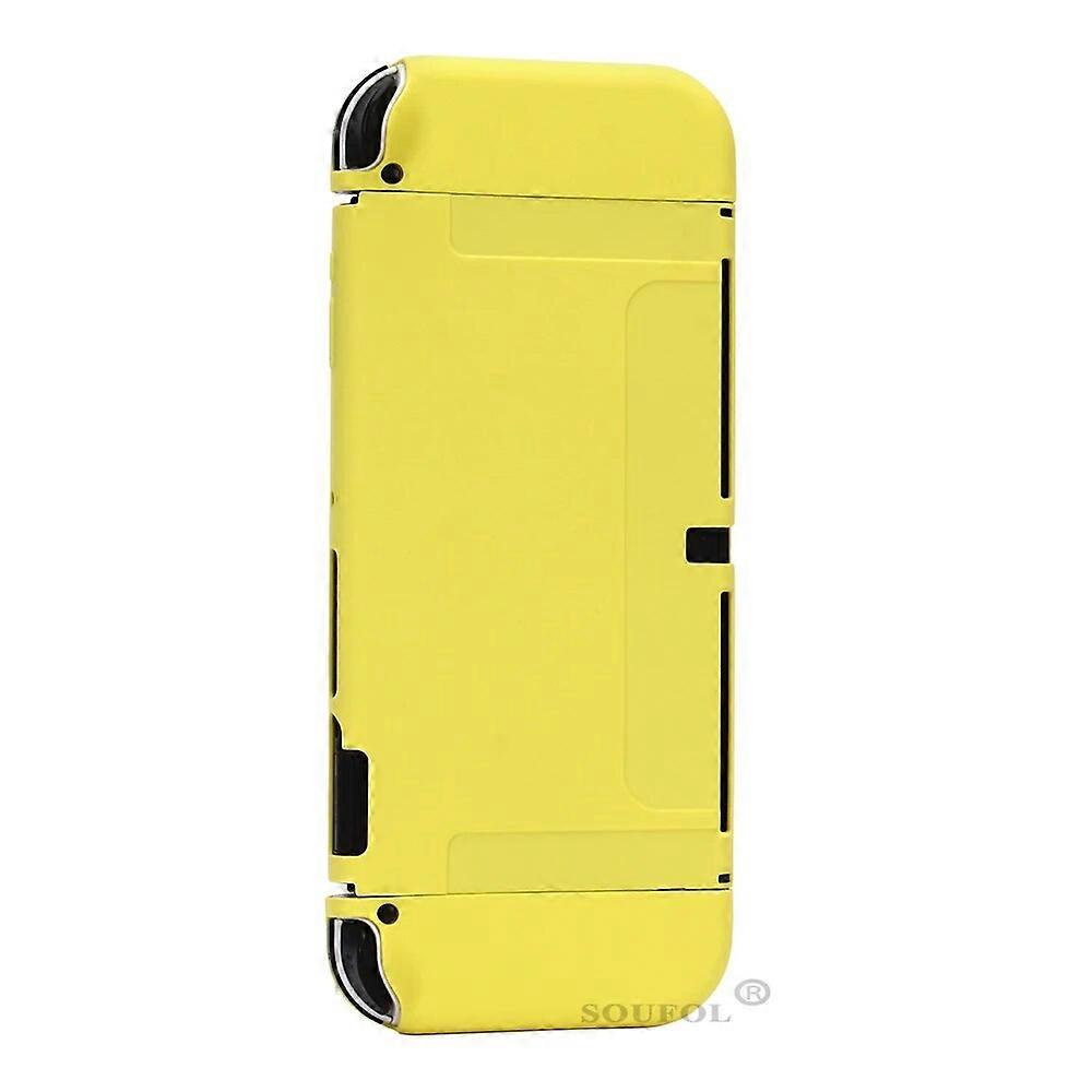 New For Nintendo Switch OLED Protective Shell Game Console Case Soft TPU Shell Back Grip Full Cover Accessories