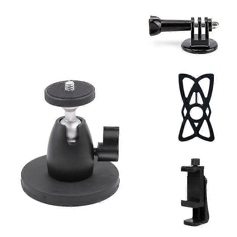 Camera Magnetic Mount Adapter Stand 360 Degree Rotate Bracket For Gopro-insta360 Z