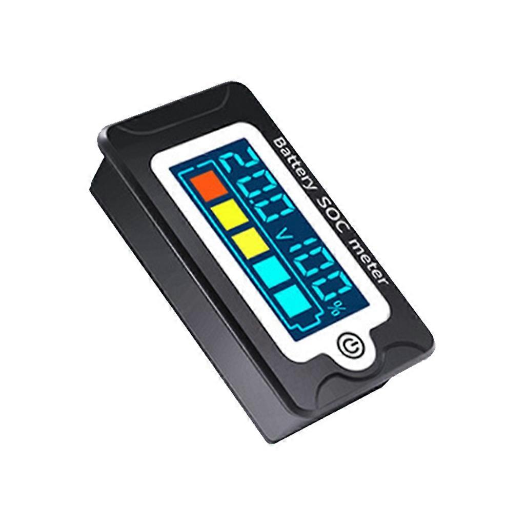Lead-acid LCD Digital Battery Capacity Indicator Charge Tester Voltmeter Ammeter