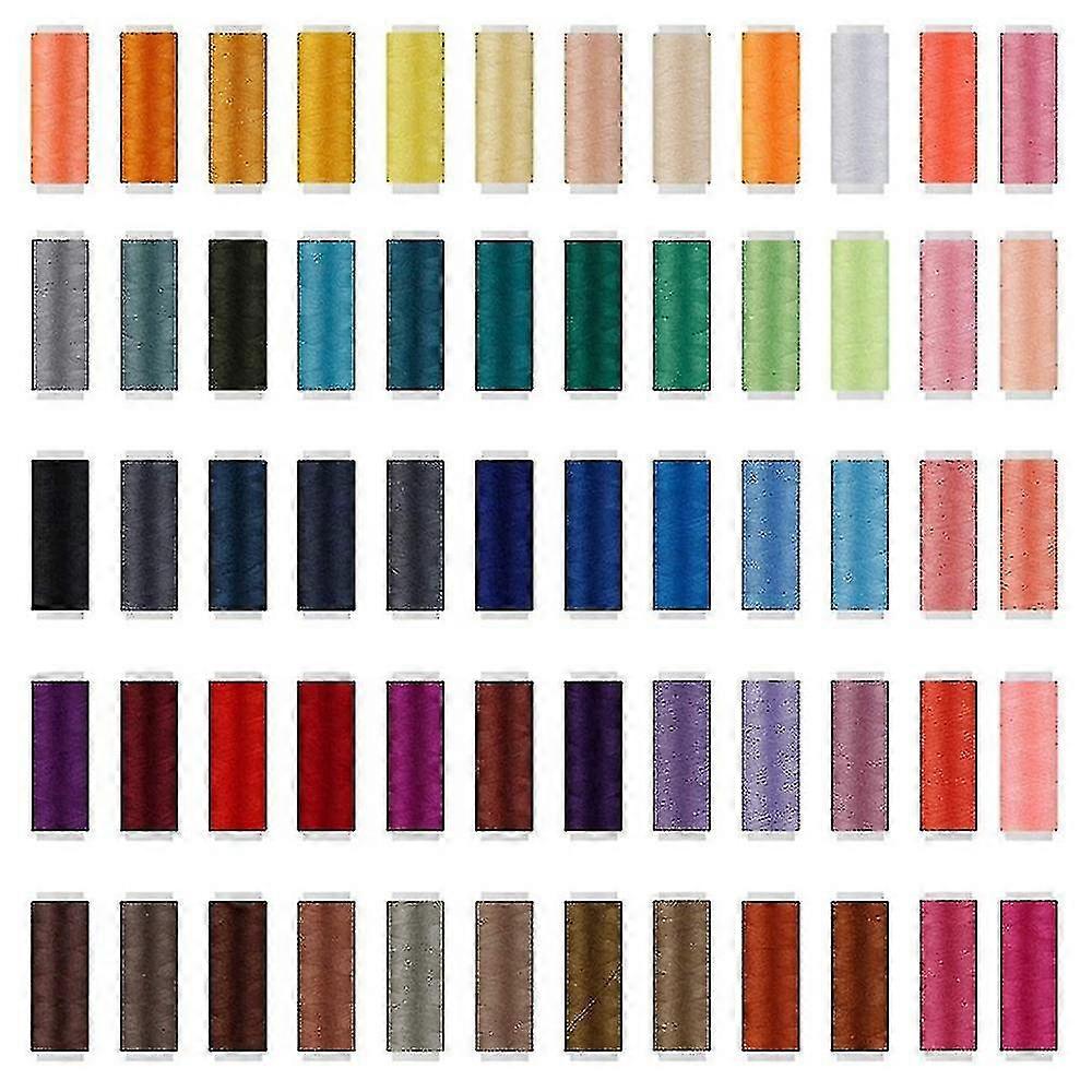 Sewing Thread Set 60 Color 250yd Each Spool Polyester Thread Kit new