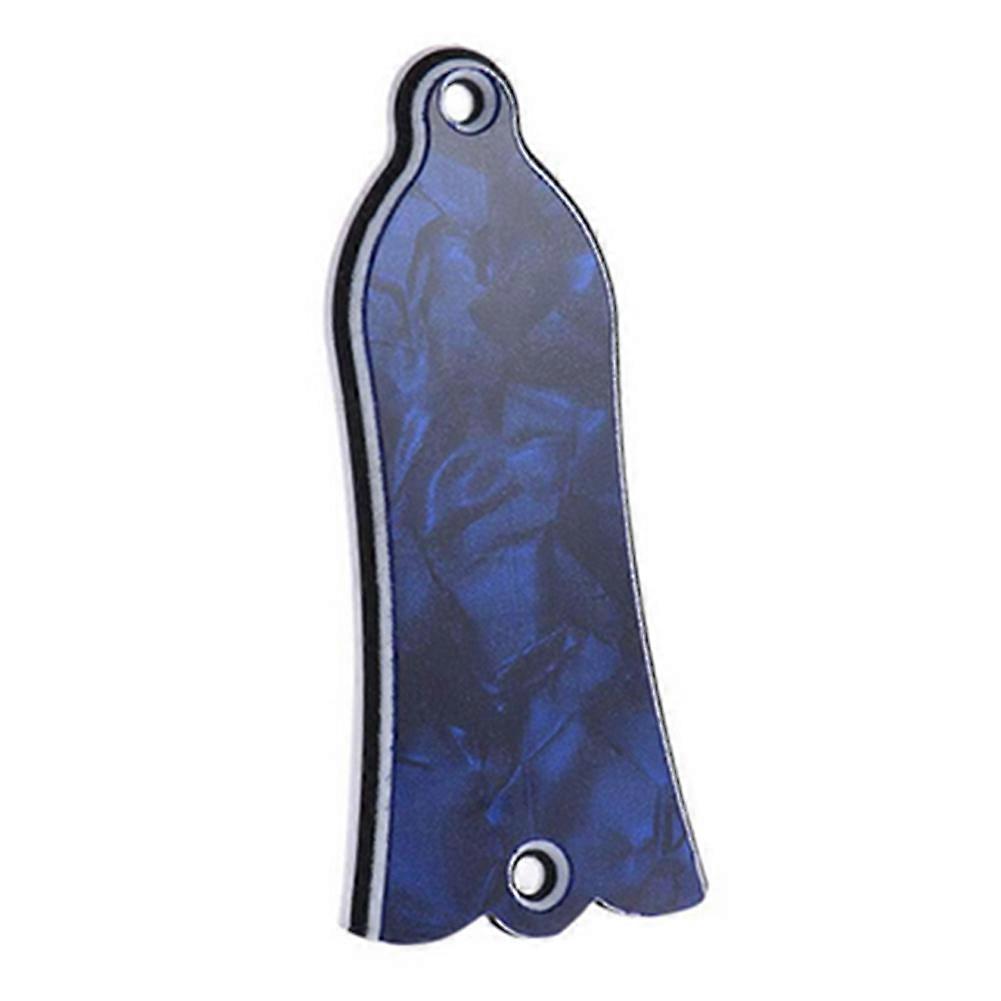 2 Löcher Glockenförmige Halsstab-Abdeckplatte Scroll-Platte für Gibson LP SG Flying V ES Gitarre