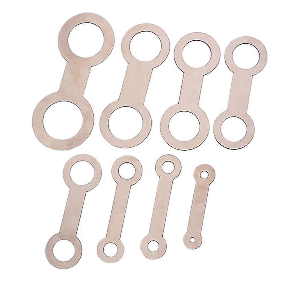 8 PZ/Set Accessori per flauto Pad per sassofono Set di riparazione Accessori per sassofono Pad per sassofono tenore Kit per la cura del clarinetto