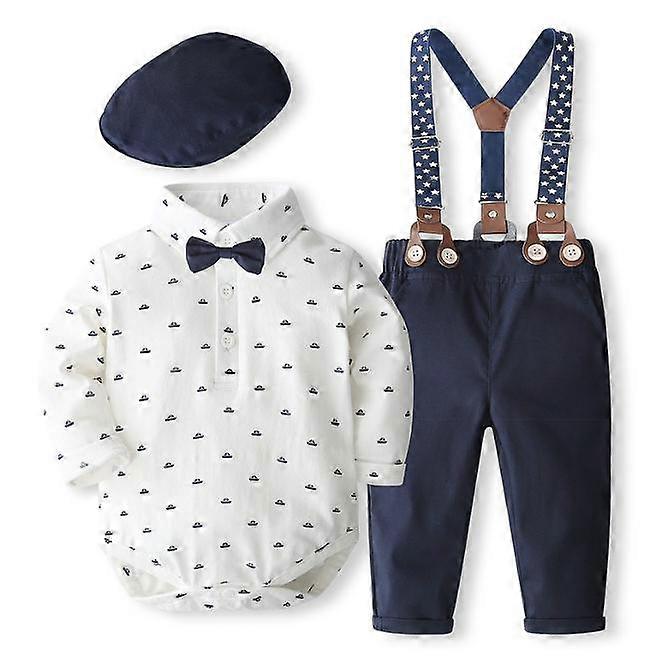 Baby Boy Clothes Newborn Infant Gentleman Outfit, Baby boy Suit Clothing Set