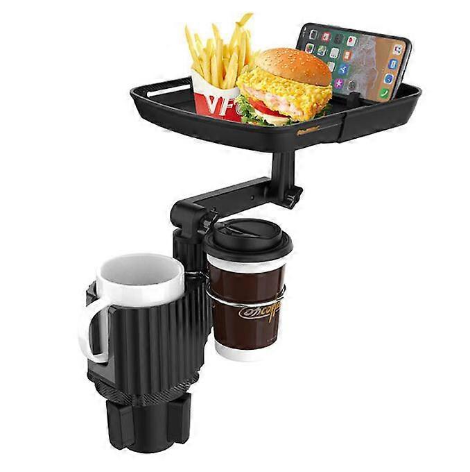 Auto Schwenkbares Getränkehaltertablett mit Telefonschlitz
