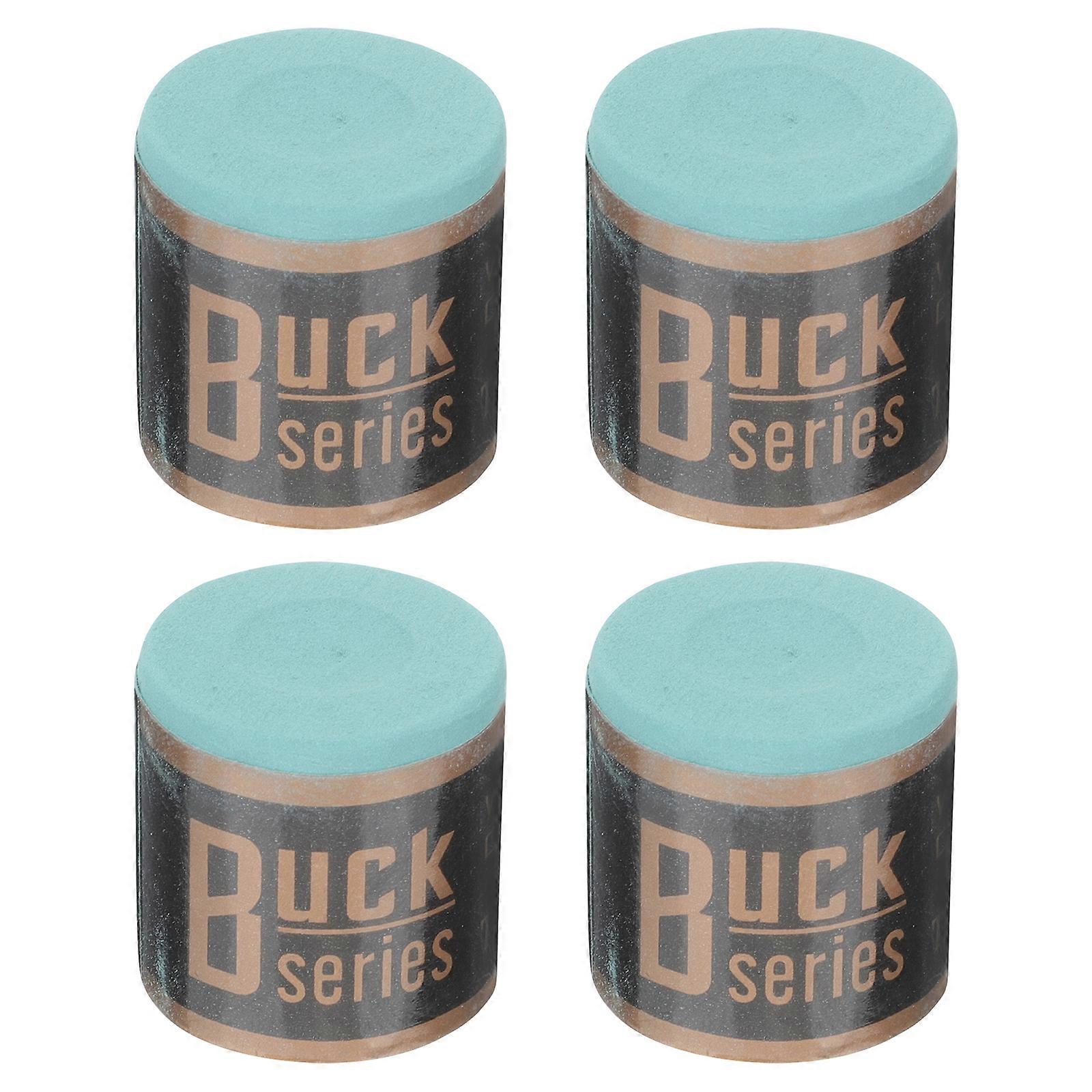 4Pcs Professional Cue Chalks Wear-resistant Billiard Chalks Portable Pool Stick Chalks
