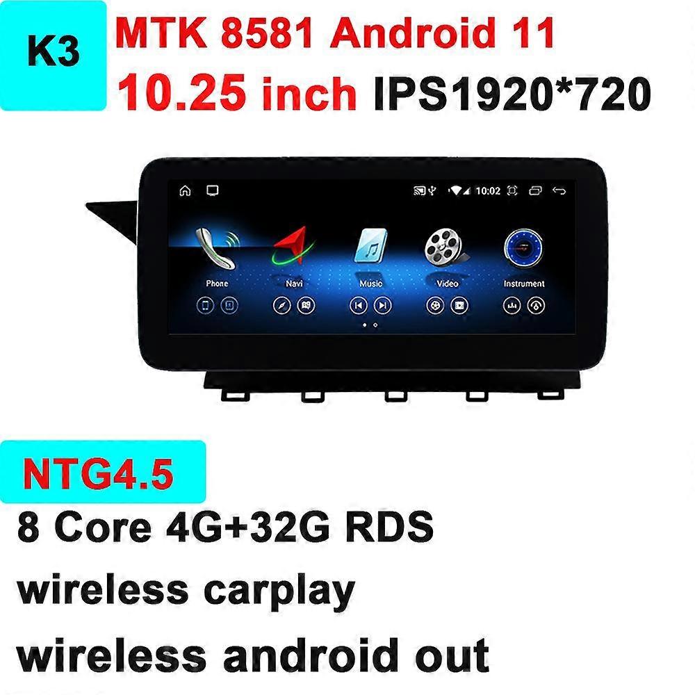 Carplay Android12 Car Navigation Gps Multimedia Radio Player for Mercedes Benz GLK Class X204 2008 2009 2011 2012 2013 2014 2015