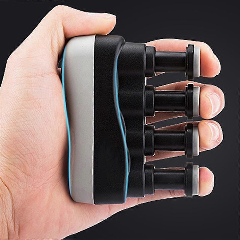 Professionell Gitarr Hand Finger Exerciser Medium Tension Handtag Power Trainer för Gitarr Bas Piano Fingerträning