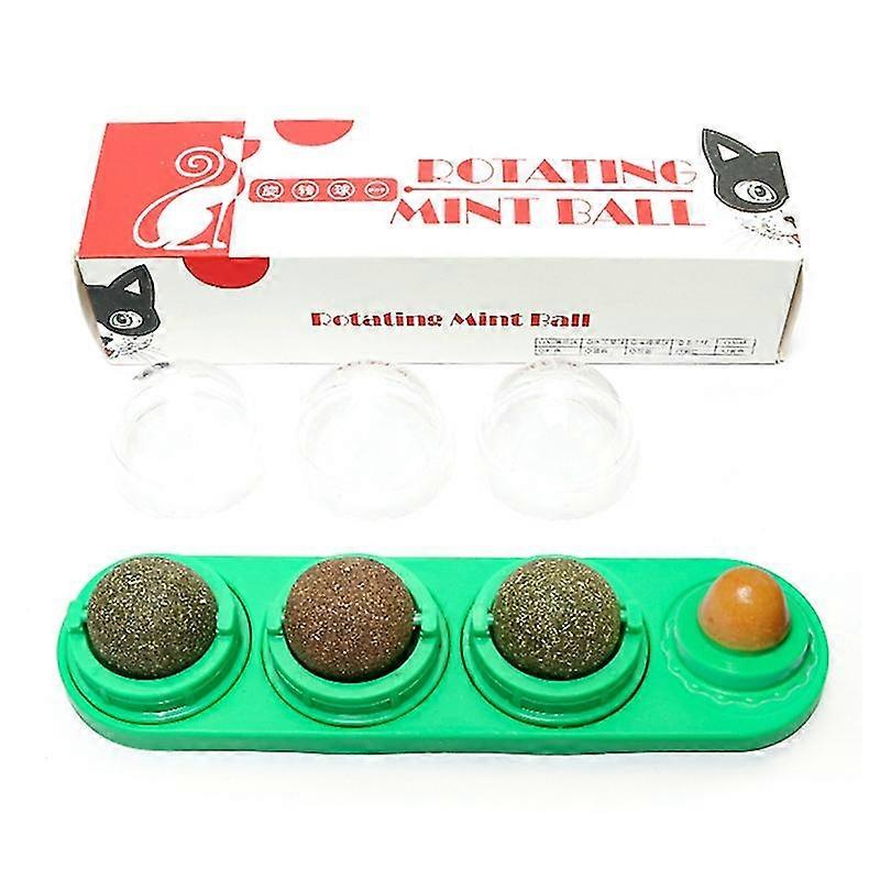 Silvervine Catnip Balls Edible Kitty Toy For Cats Lick Safe Kitten Chew Toys