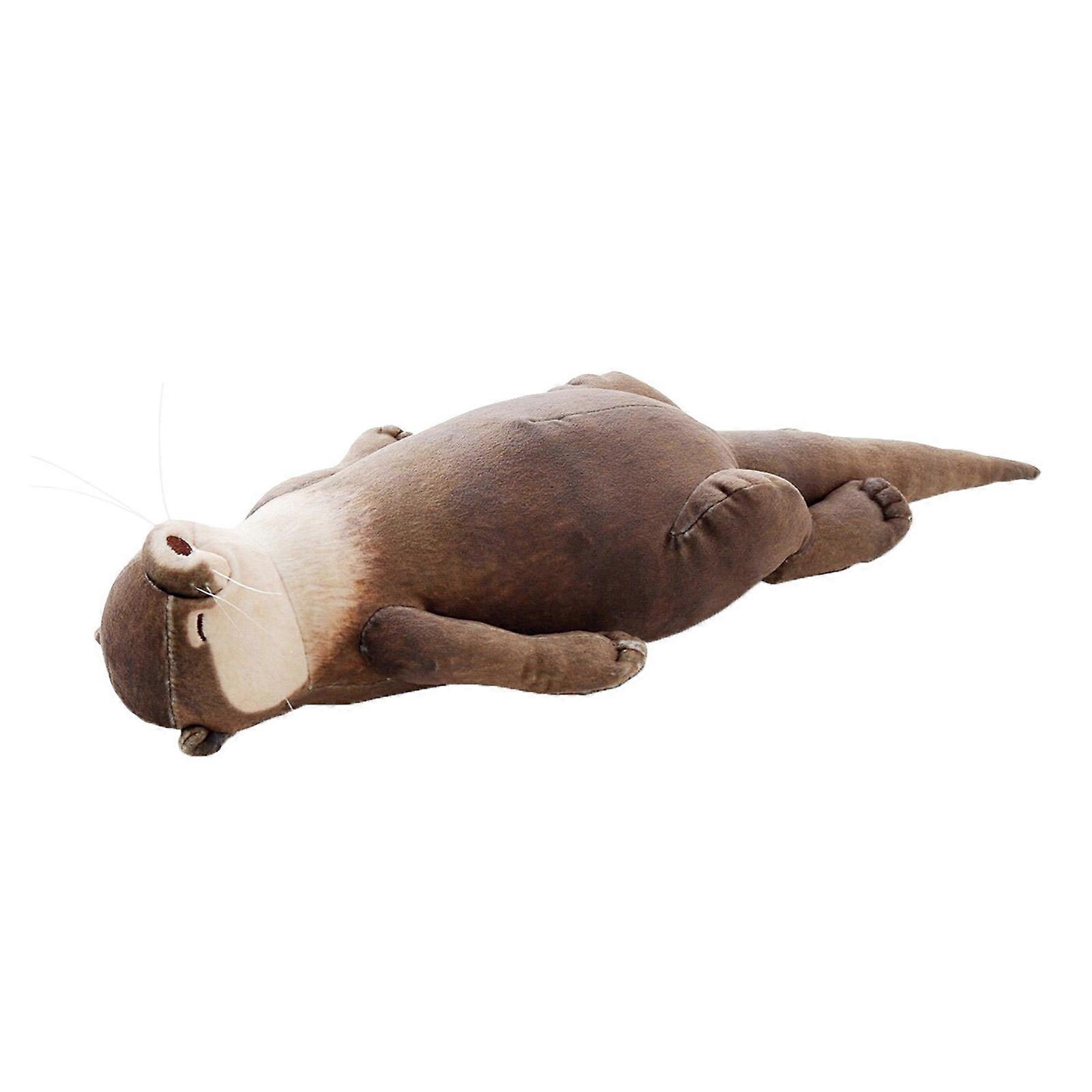 Otter Laptop Wrist Rest Easy-using Creative Exquisite Pillow Type Stuffed Otter Pencil Case for Student
