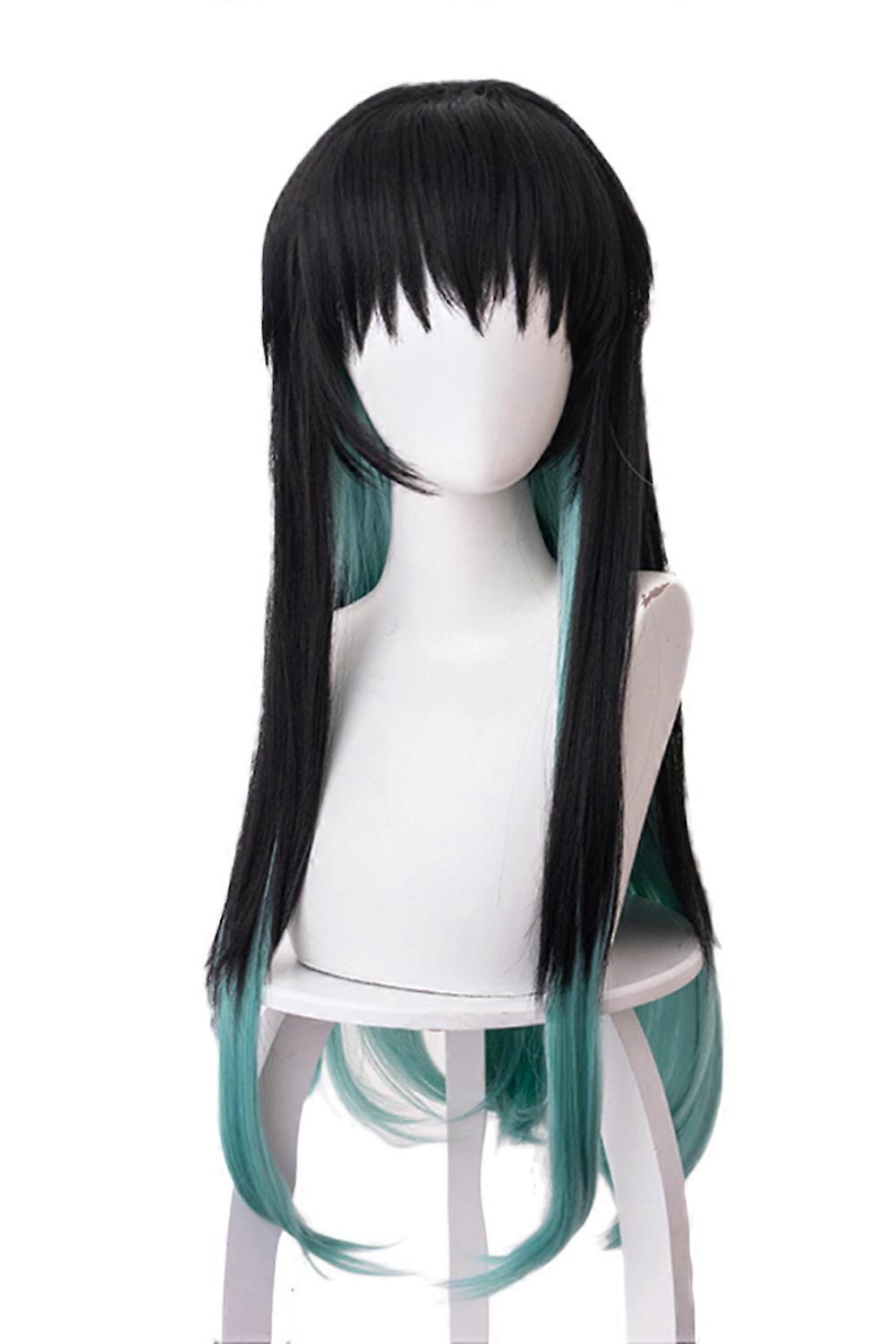 Tokitou Muichirou Cosplay Peruk Erkekler Kostüm Demon Slayer Kıyafetler Yetişkin Erkek Kadınlar Cadılar Bayramı Karnavalı Takım Elbise