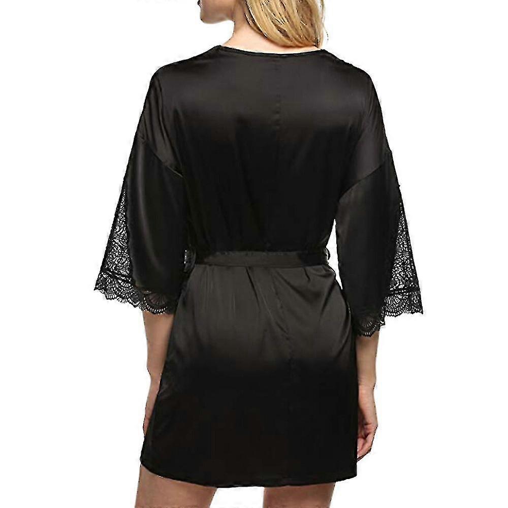 Mode Sovkläder Underkläder Spets Frestelse Bälte Underkläder Klänning Coat