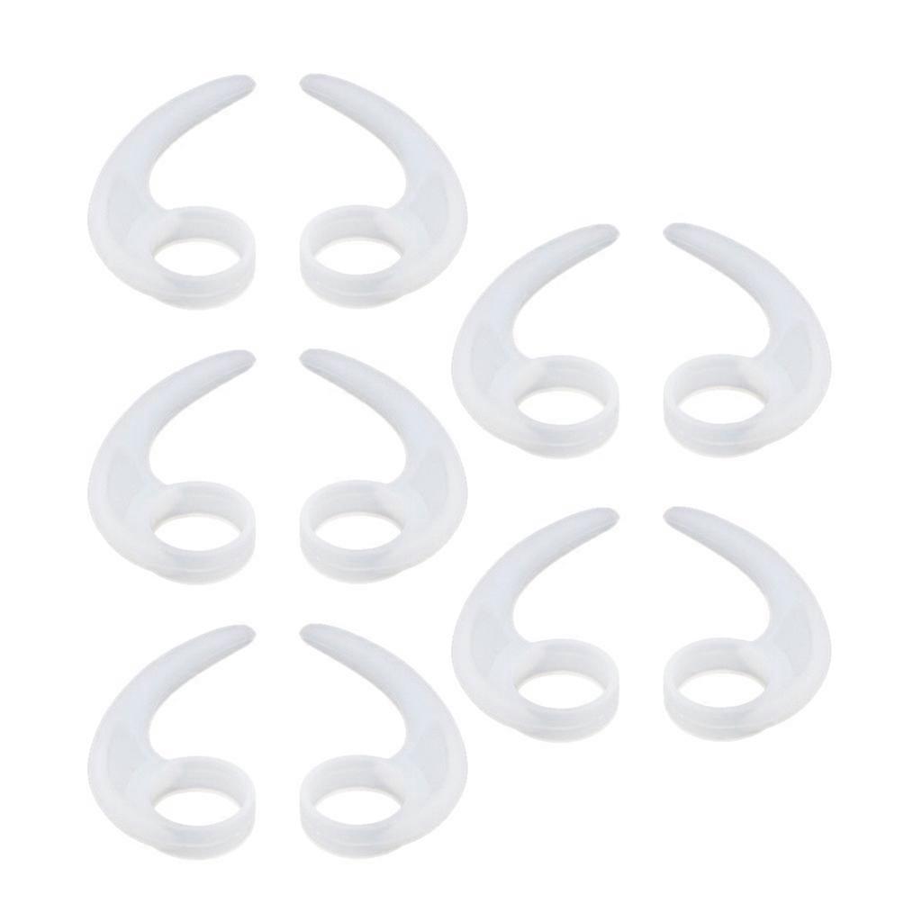 Silicone Earbud Hooks Flexible Ear Piece Clamp Replacement Ear Loop Clips