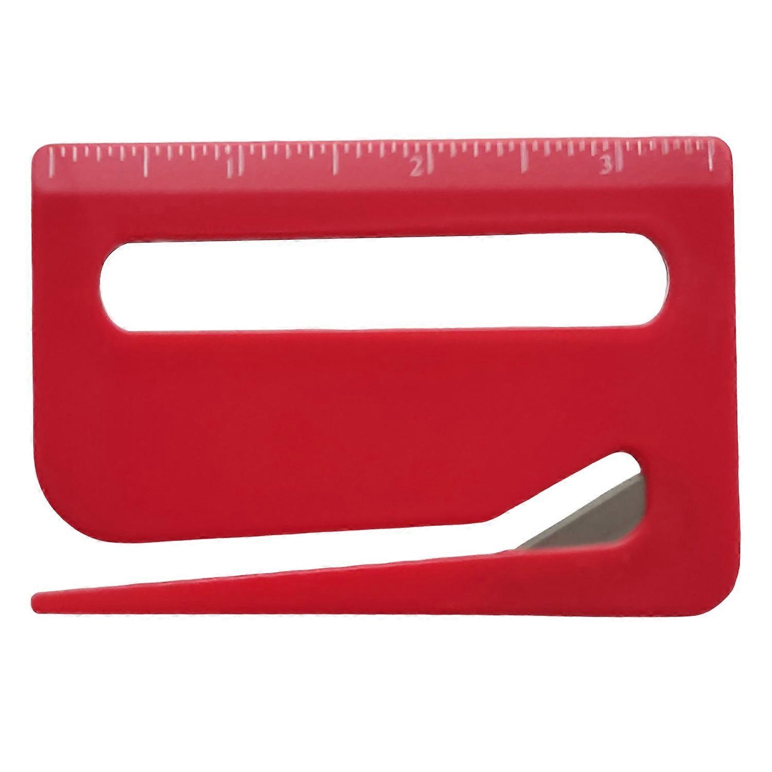 Envelope Opener with Magnifying Glass Scale Ruler Letter Opener Ergonomic Package Opener Envelope