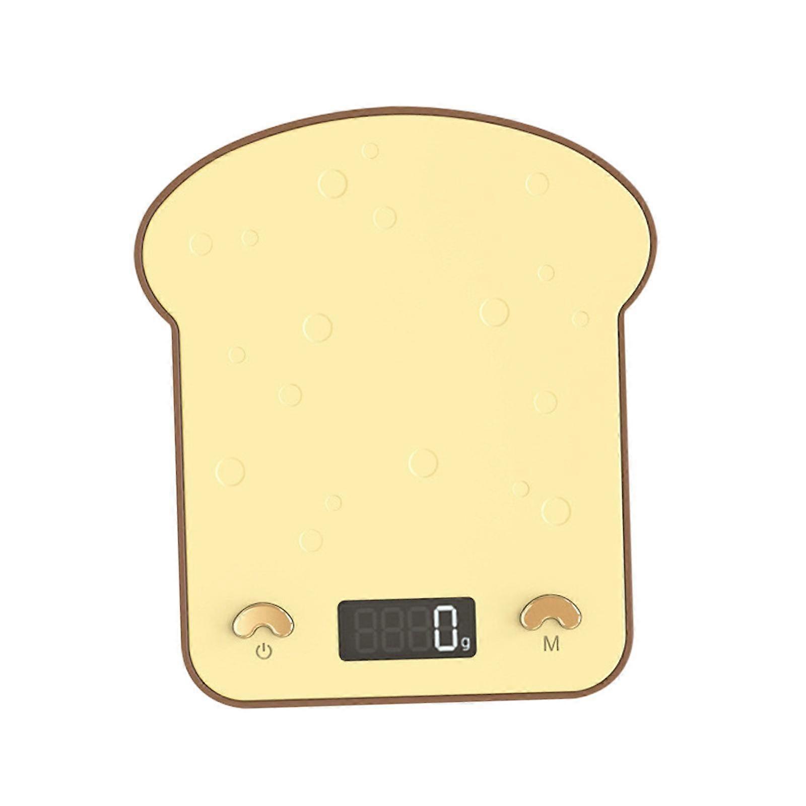 Creative Toast Shaped Bread Scale Kitchen Scale for Bakery Household Kitchen