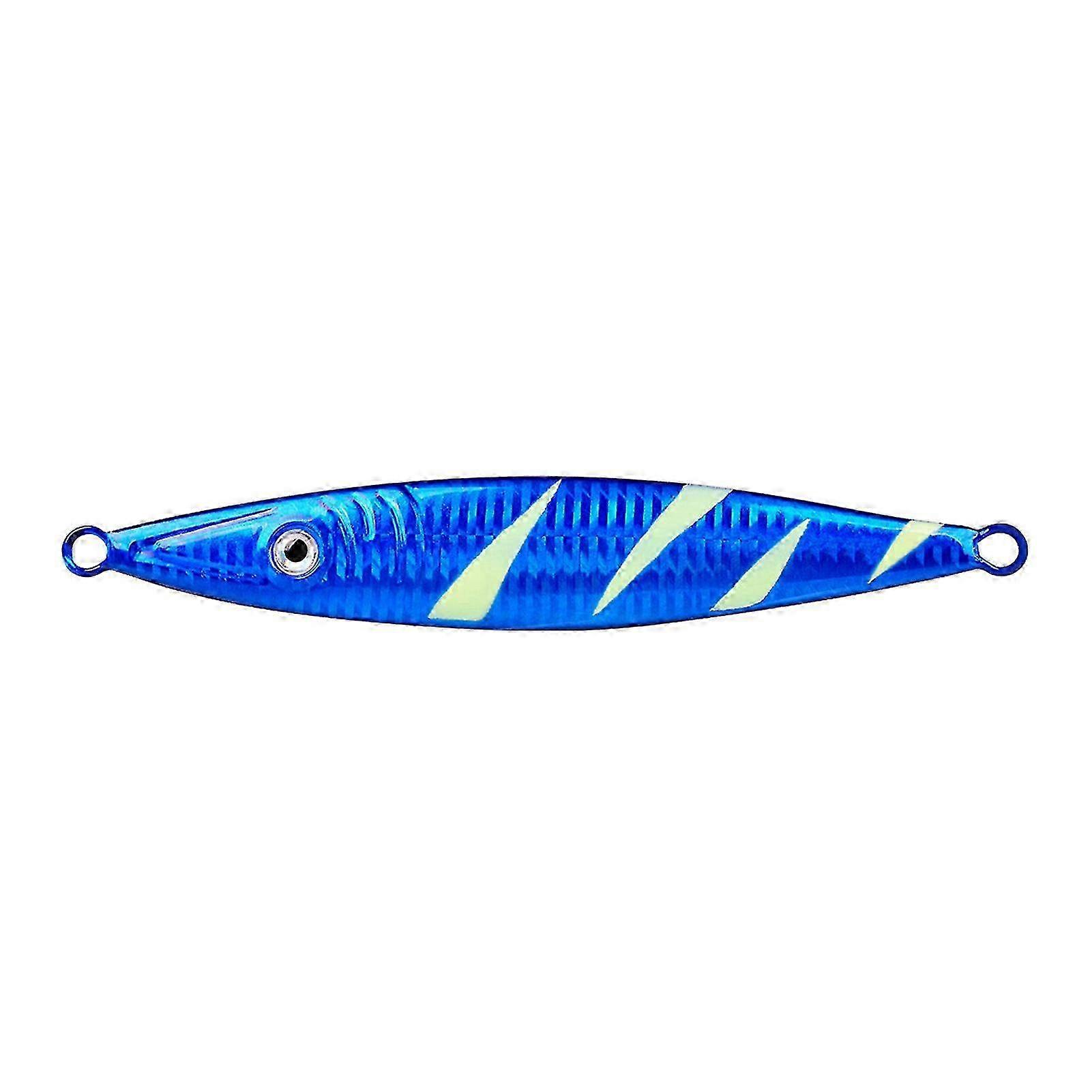 100g Luminous Metal Long Shot Slow Sinking Fall Artificial Lure Jig For Angling