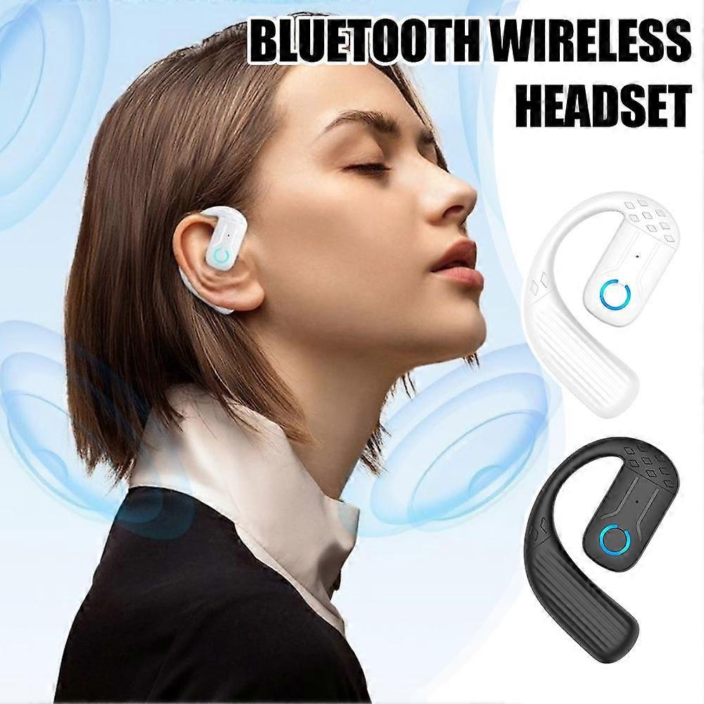 Open Wireless Headset Bluetooth Rotation Adjustable Left Right Ear Earphone