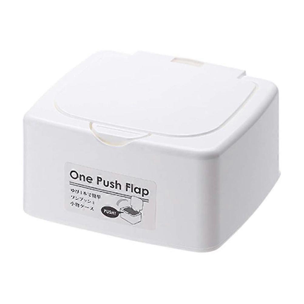Wipes Storage Box with Lids Press Type Storage Case for Hairpin Cosmetics