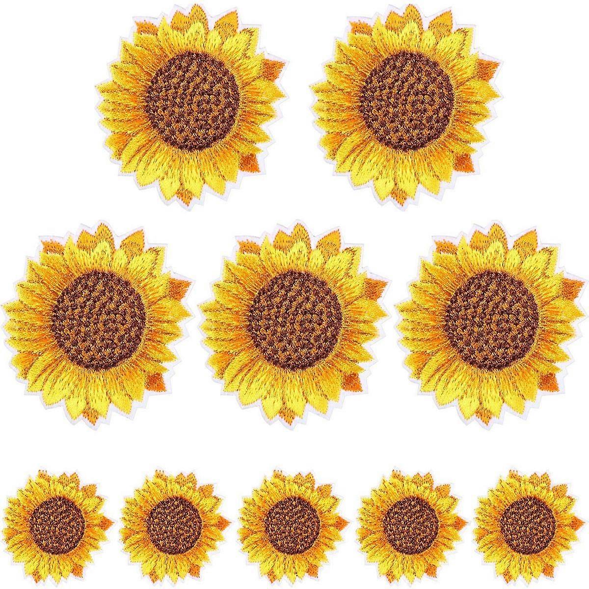 Patchs Iron-On Patchs pour vêtements Fleurs Patchs Appliqu Patchs