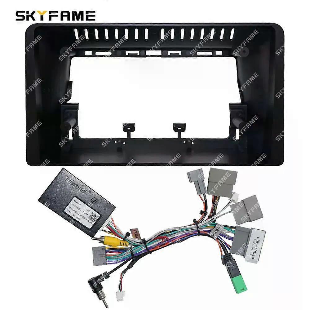 Applies to Car Frame Fascia Adapter Canbus Box Decoder Android Radio Dash Fitting Panel Kit For Honda Stepwgn