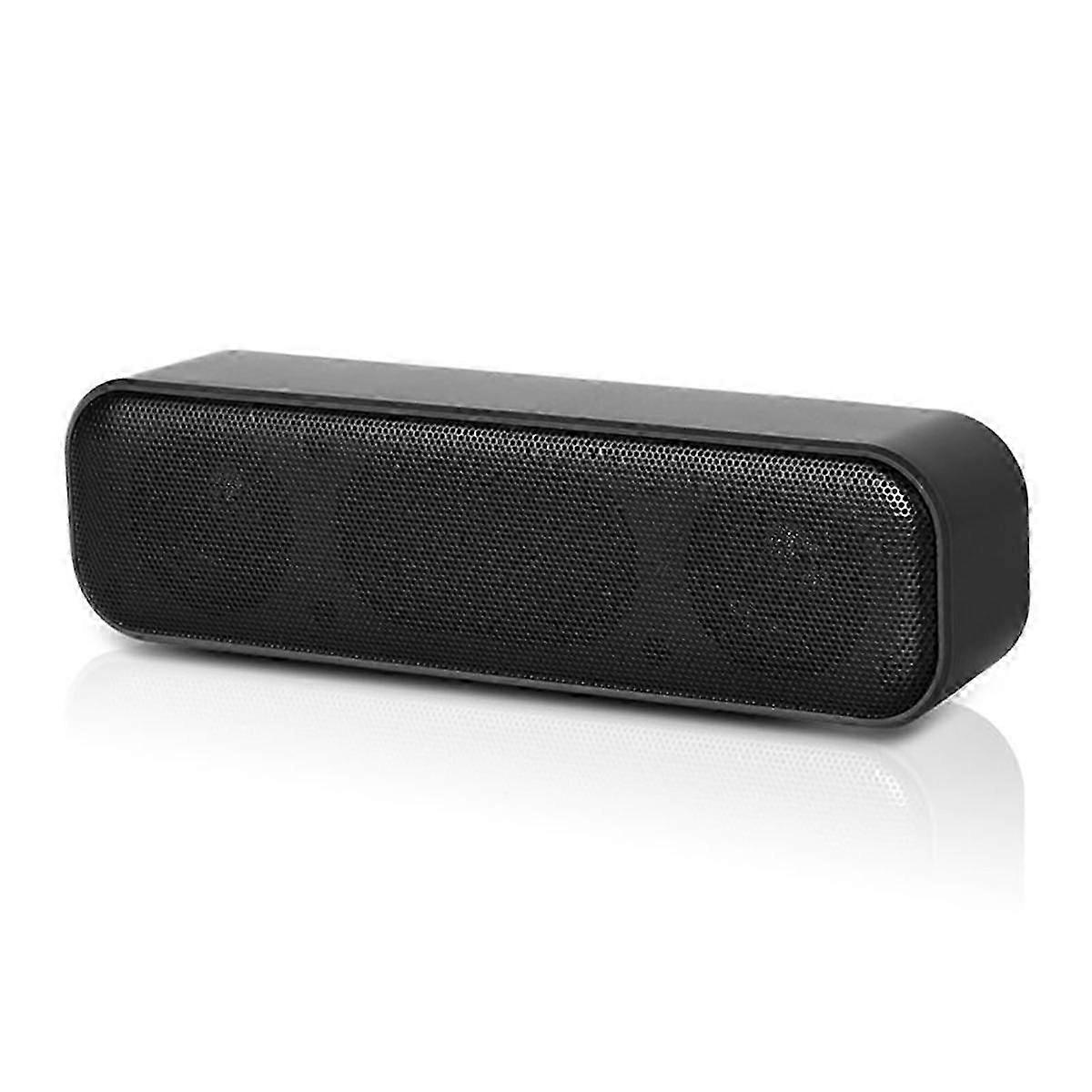 Usb Powered Soundbar Desktop Speaker Wired Computer Sound Box For Tv Desktop Laptop With 2 Subwoofers Music Player