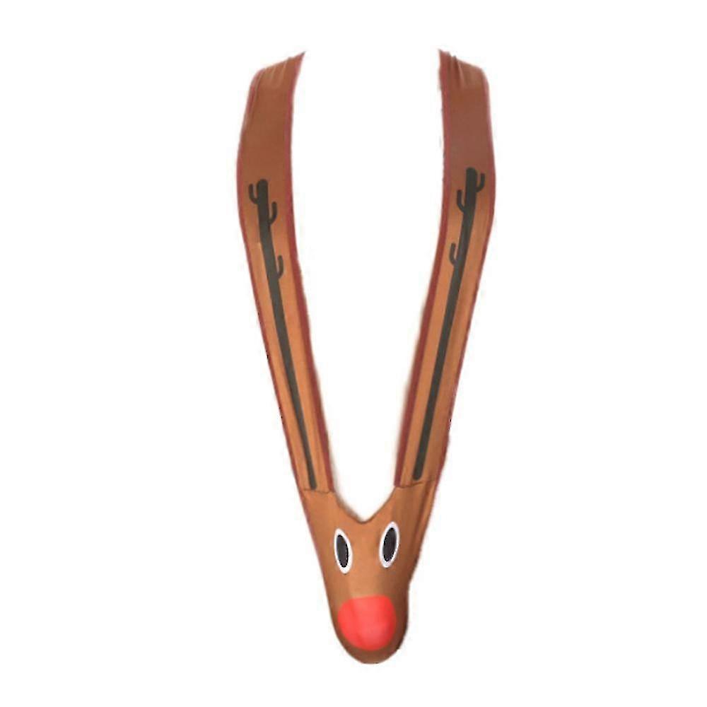 الرجال عيد الميلاد رجل الثلج الأيائل Bowknot مانكيني مثير ثونغ موجز كوسبلاي الجدة الملابس الداخلية