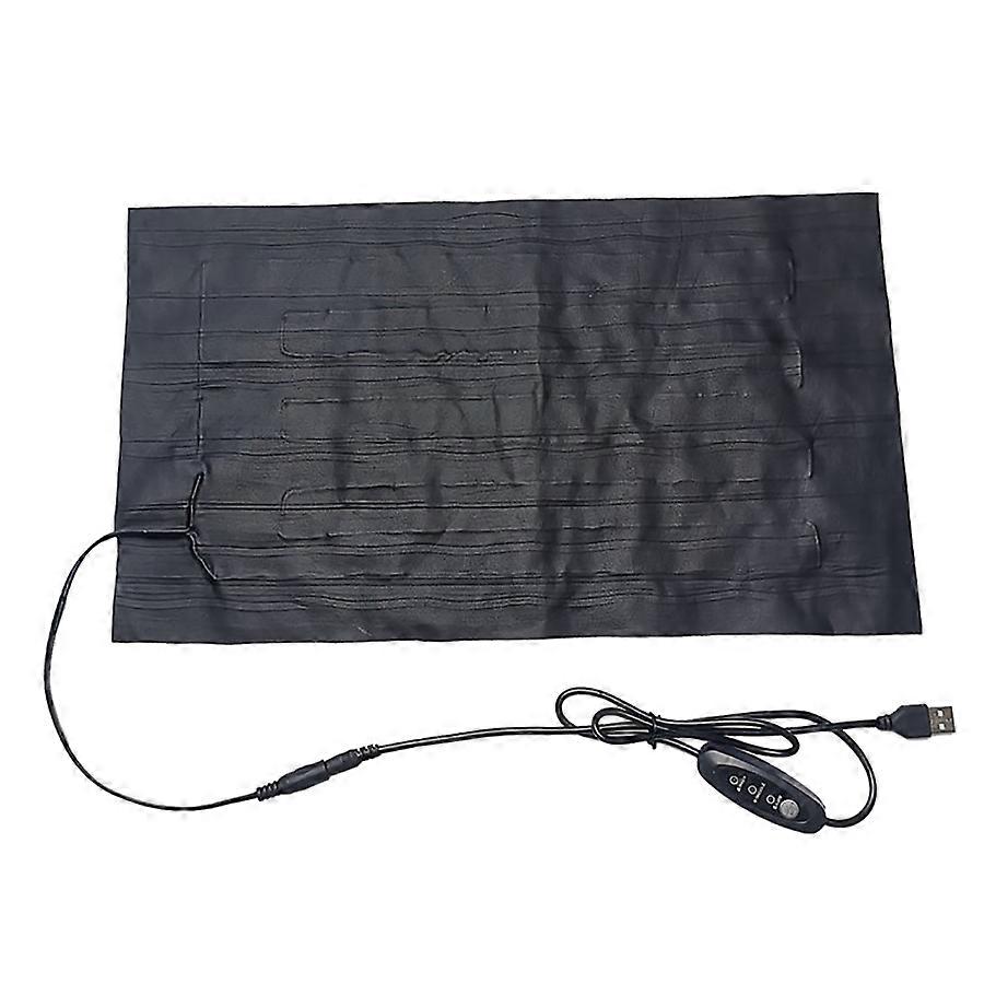 Soft and Waterproof Heated Mat for Pets - 3 Temp Settings - USB