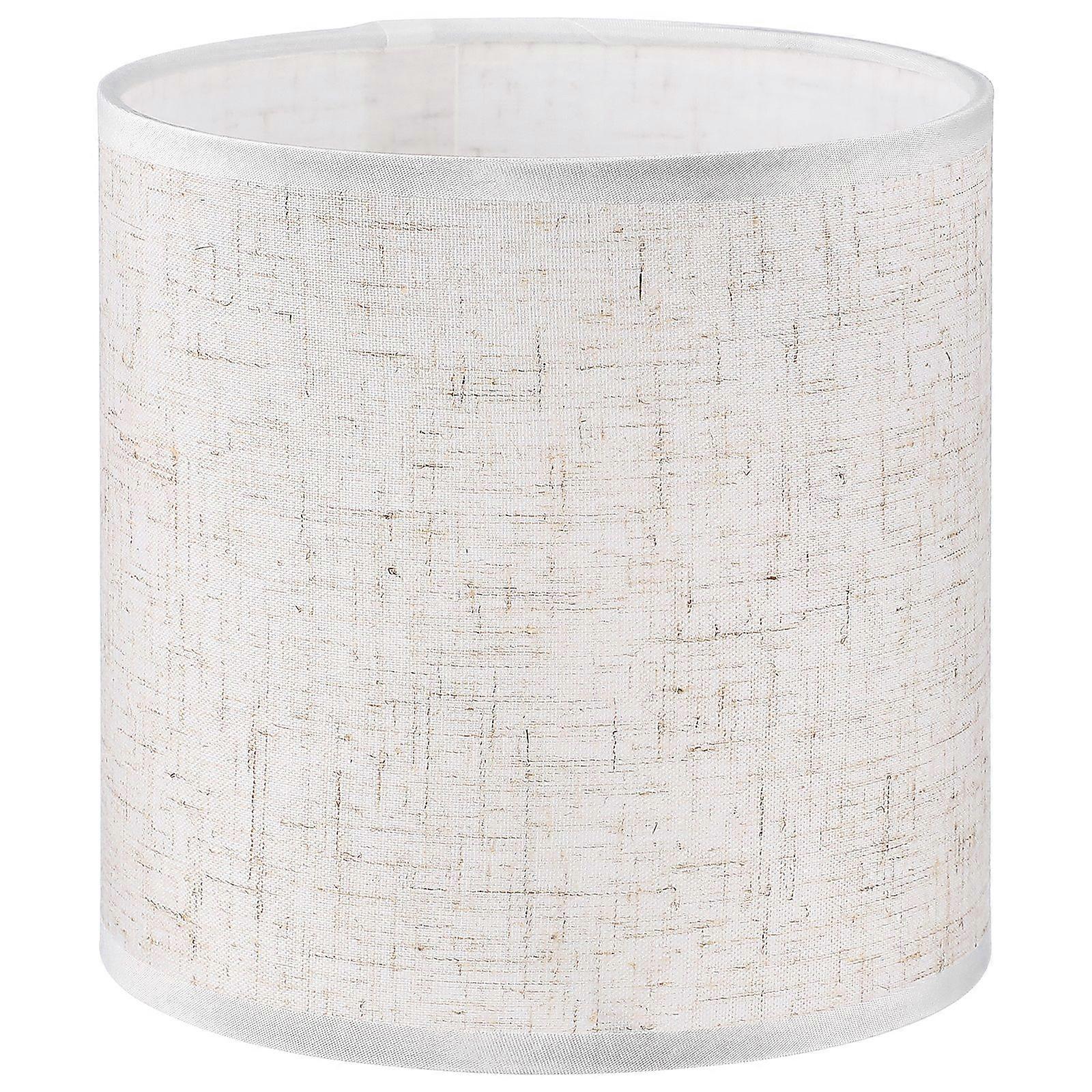 Chandelier Lamp Shade Rustic Style Linen Drum Light Shade for Wall Lamp Chandelier Table Lamp