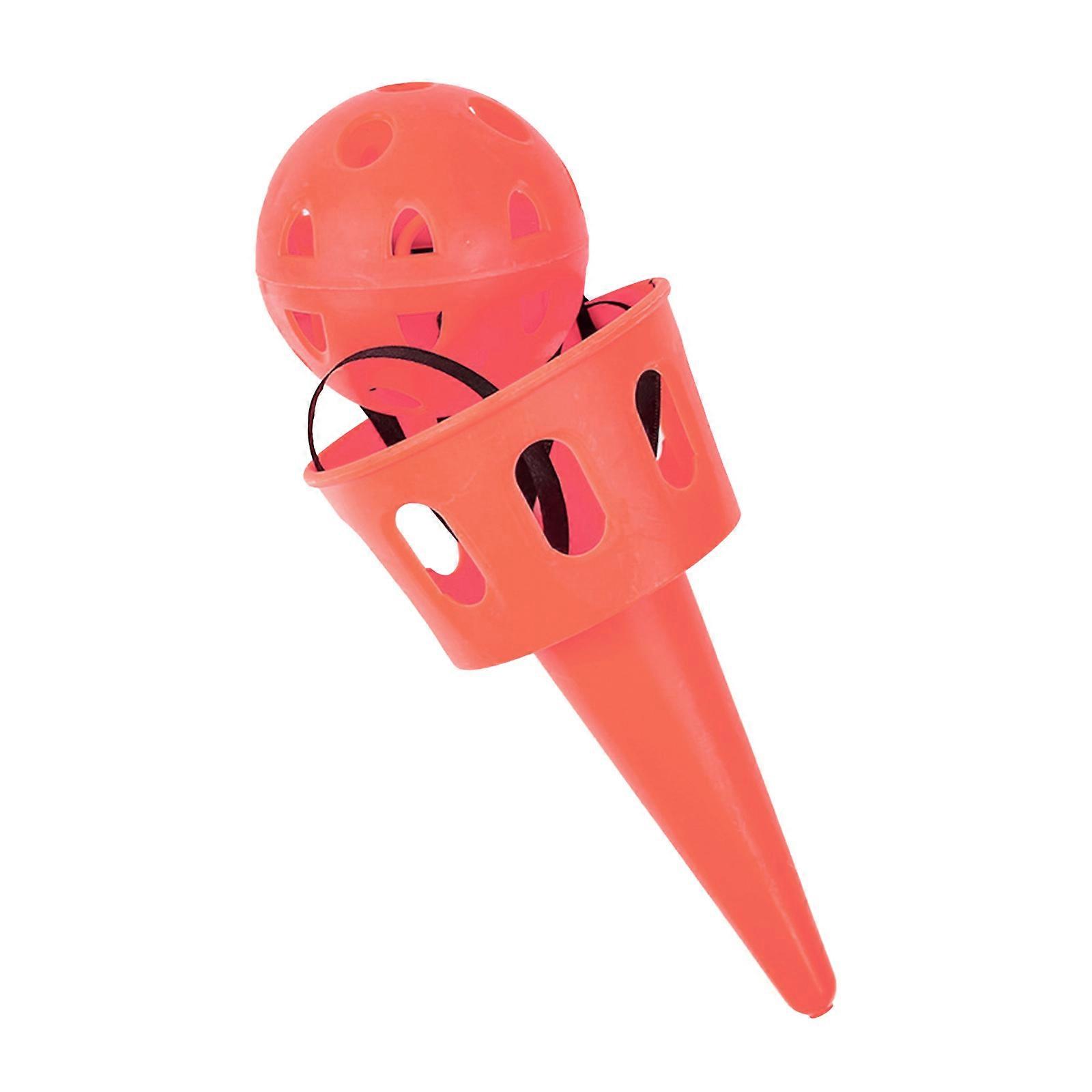 Toss And Catch Balls Throw And Catch Toy Catch Balls Game Sensory Integration Hand-eye Coordination Toy Catch Game Toy  Orange