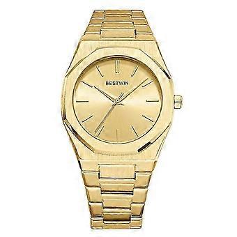 Men's Wrist Watch Waterproof Quartz Watch Wrist Watch Steel Watch Simple Men Temperament Gold Watch