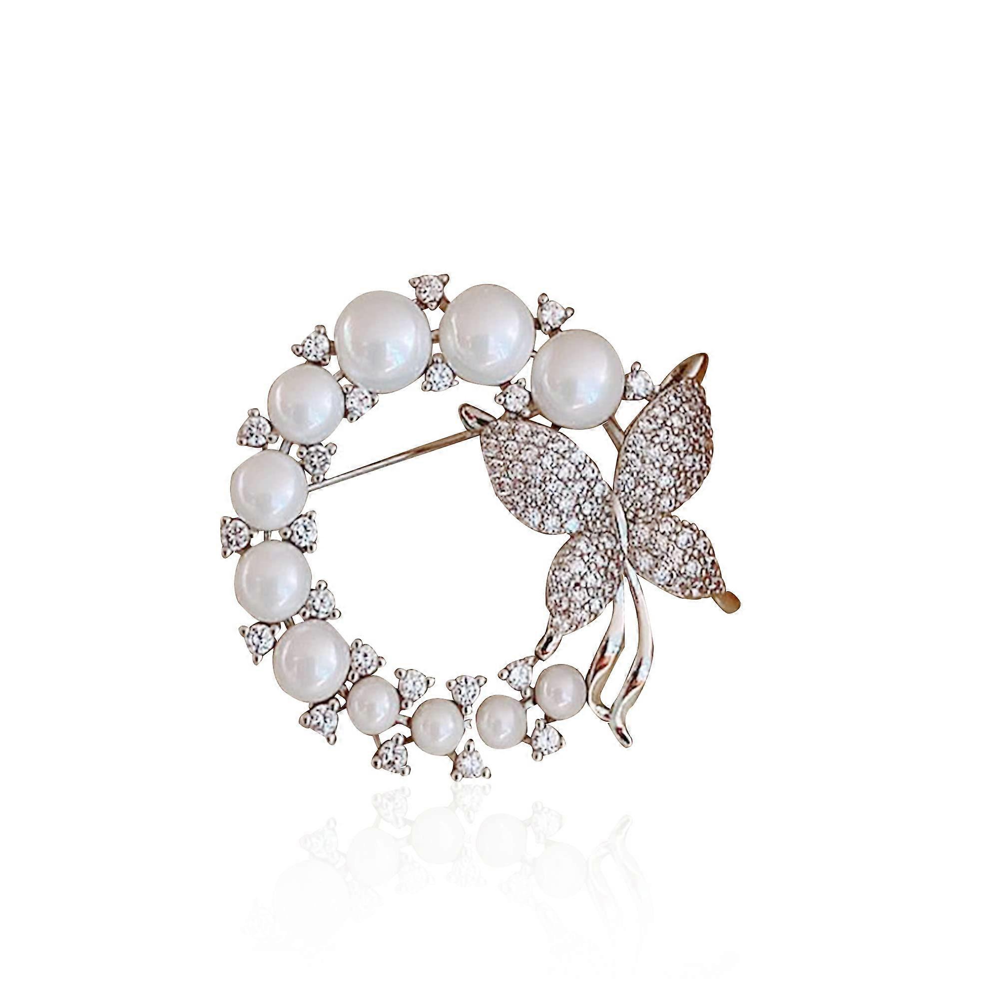 Rhinestone Brooch for Wedding Jewelry