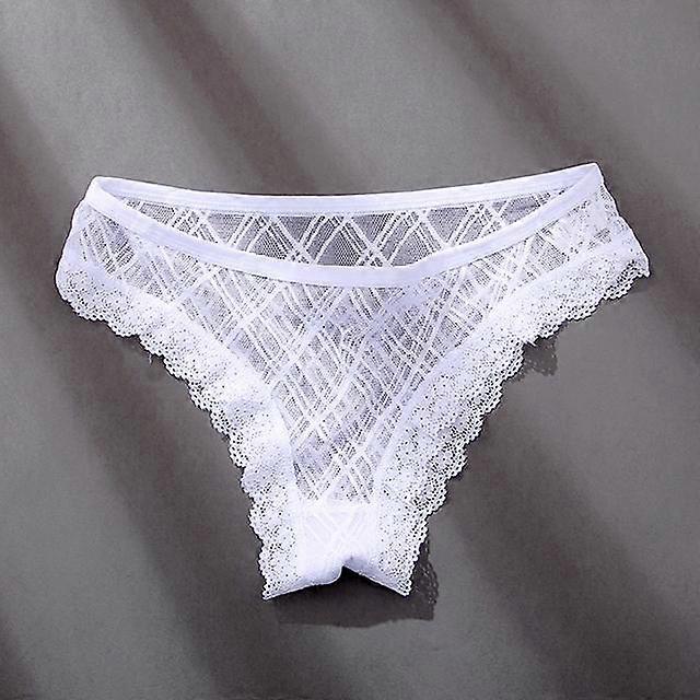 Lace Panties Sexy Low-rise Brazilian Underwear Fashion Lattice Transparent Underpants M-2XL Sexy Pants Lingerie