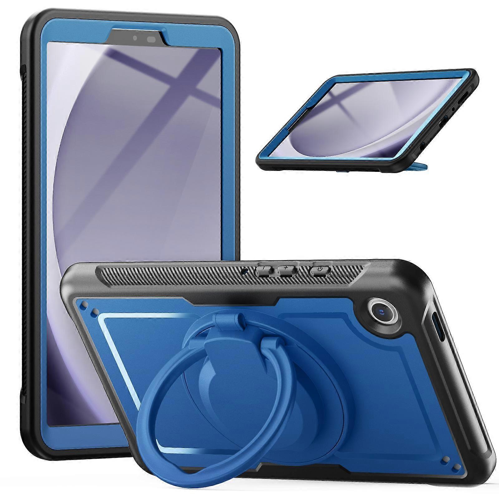Honeycomb Hybrid Tablet Case with Handle Holder & Strap For Samsung Galaxy Tab A9