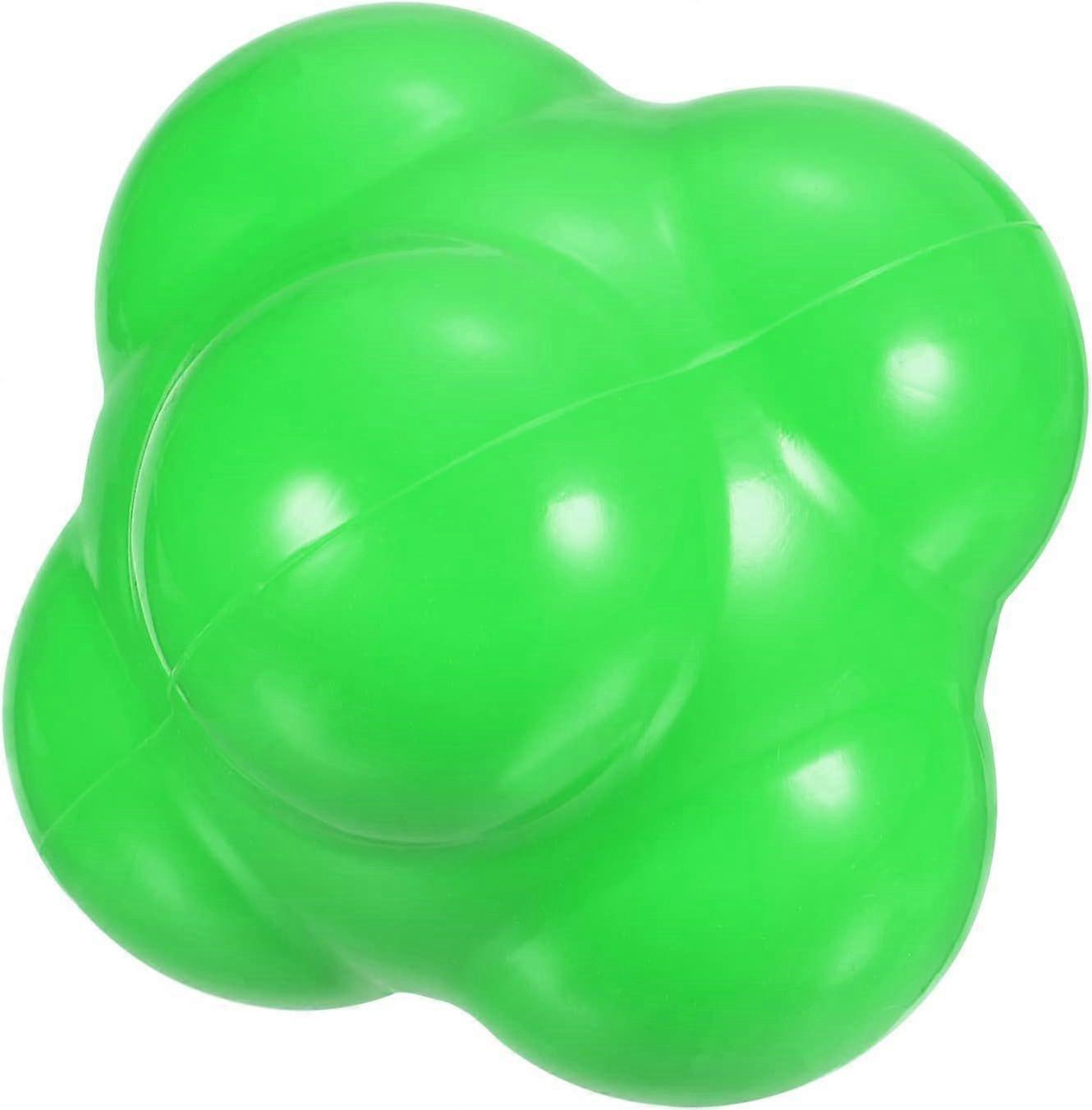 Reaction Ball, Baseball Softball Reaction Training Agility Trainer Rubber Reaction Bounce Balls for Hand-Eye Coordination Agility Training