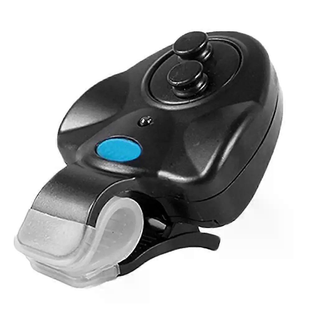 إلكترونية LED ضوء كليب في الليل الصيد رود لدغة السمك إنذار الصوت تنبيه إلكتروني الجرس الصيد رود الصيد مؤشر إنذار الصيد