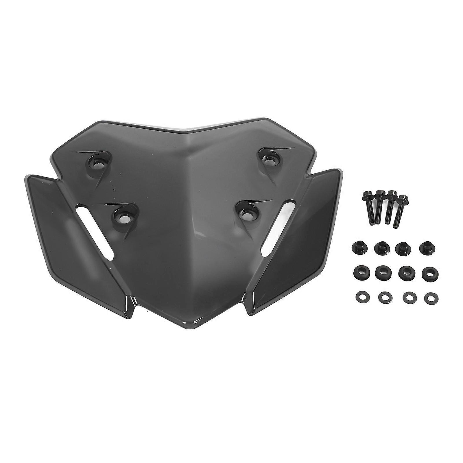 Motorcycle Windshield Windscreen Screen Protector Air Flow Wind Deflectors for XMAX 125 250 300 Translucent Gray