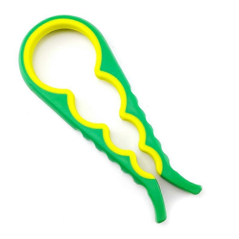 AT7585 4-in-1 Plastic Handy Bottle Opener Anti-slip Can Lid Opener Kitchen Tool