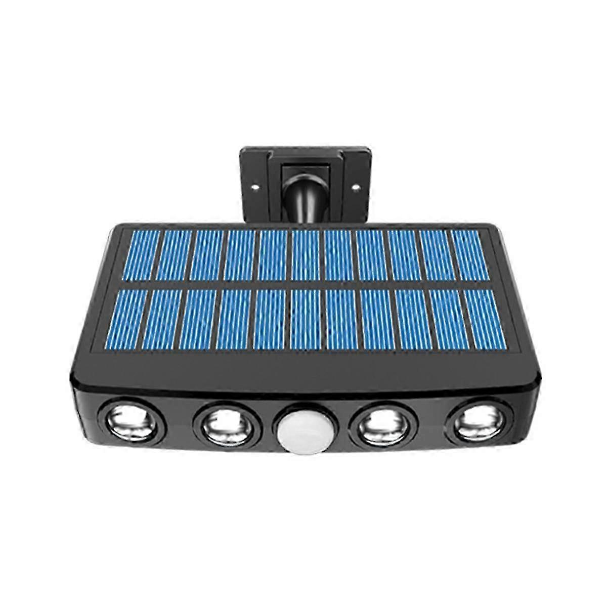 Solar Outdoor Lights with Motion Sensor Solar Lights with 4 LED Beads,IP65 Waterproof for Garden,Porch,Yard A