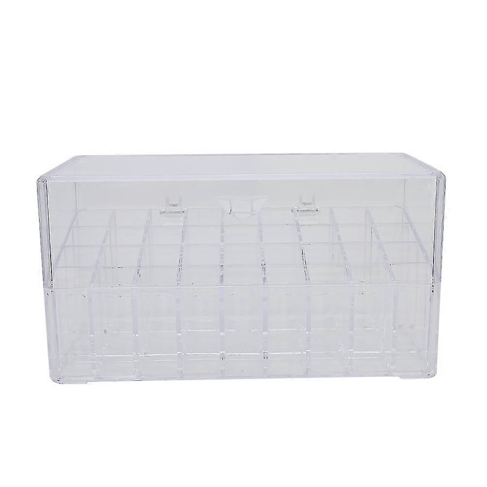 36 Grid Dust Proof Transparent Lipstick Storage Case Organizer Storage Rack